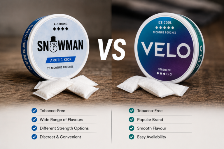 Snowman Nicotine Pouches vs Velo: Which One Should You Buy?