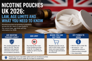 Nicotine Pouches UK 2026: Law, Age Limits and What You Need to Know